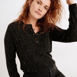 Madewell Donegal Bowden Henley Sweater